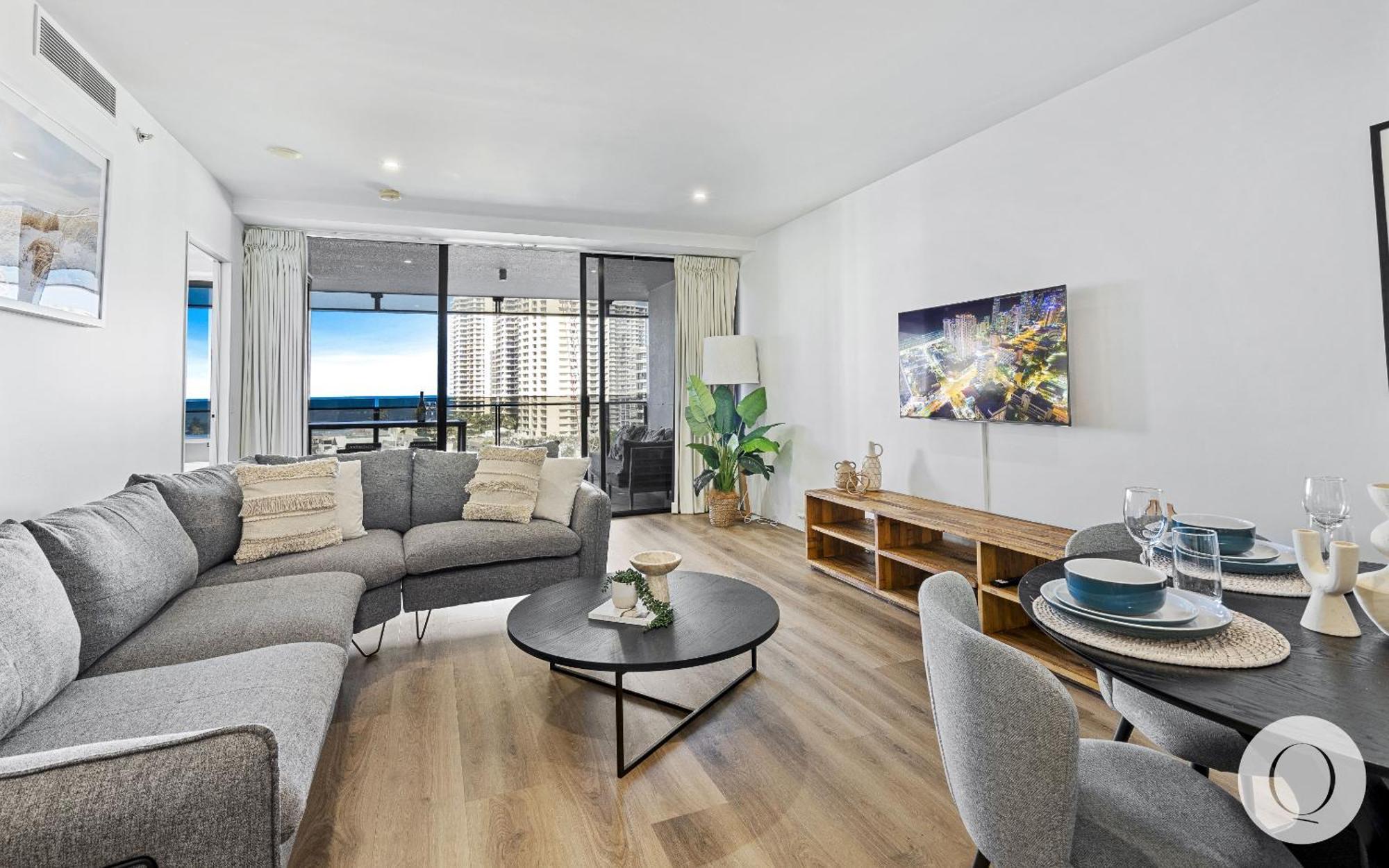 Apartment Circle On Cavill, 1 Bedroom Ocean Family Surfers Paradise *