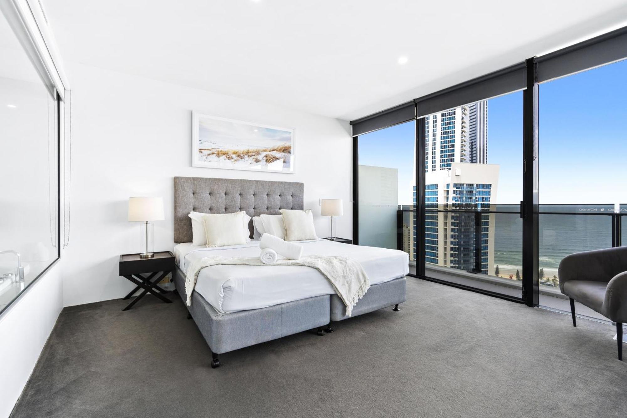 Apartment Circle On Cavill, 1 Bedroom Ocean Family Surfers Paradise Gold Coast